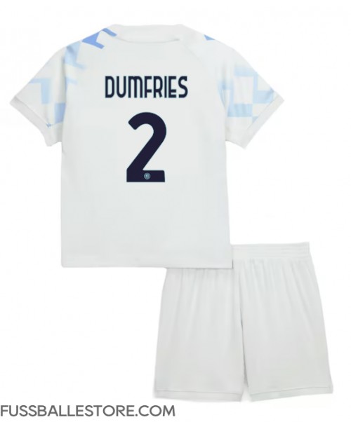 Günstige Inter Milan Denzel Dumfries #2 Auswärts Trikotsatzt Kinder 2025-26 Kurzarm (+ Kurze Hosen) Günstige Inter Milan Denzel Dumfries #2 Auswärts Trikotsatzt Kinder 2025-26 Kurzarm (+ Kurze Hosen)